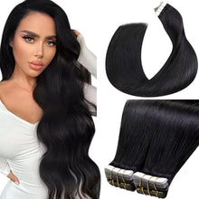 Cargar imagen en el visor de la galería, LaaVoo - Extensiones de cabello humano con cinta adhesiva
