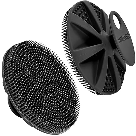 NNERNEED Cepillo de ducha de silicona suave de grado alimenticio Q1