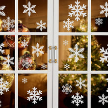 Cargar imagen en el visor de la galería, KESOTO 96PCS Decoraciones de Navidad, Copos de nieve para ventanas

