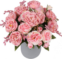 Cargar imagen en el visor de la galería, 4 Paquetes de Arreglos Florales de Decoración para Granja Hogar Boho Centro de Mesa de Boda
