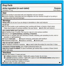 Cargar imagen en el visor de la galería, Reductor de ácido, tabletas de famotidina de fuerza original, 10 mg - 2 botellas, 90 unidades cada una (180 unidades en total) | Alivio de la acidez estomacal | Reflujo ácido | Masticables y LN23
