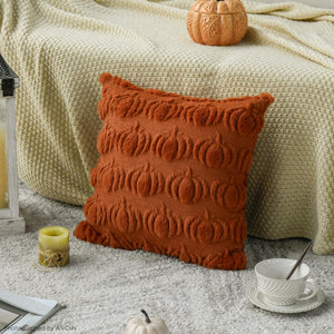 AVOIN colorlife Fundas de cojín de calabaza y caramelo de otoño