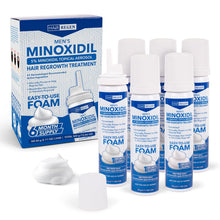 Cargar imagen en el visor de la galería, Hair Regen Minoxidil Foam para hombres 5% - Tratamiento de crecimiento
