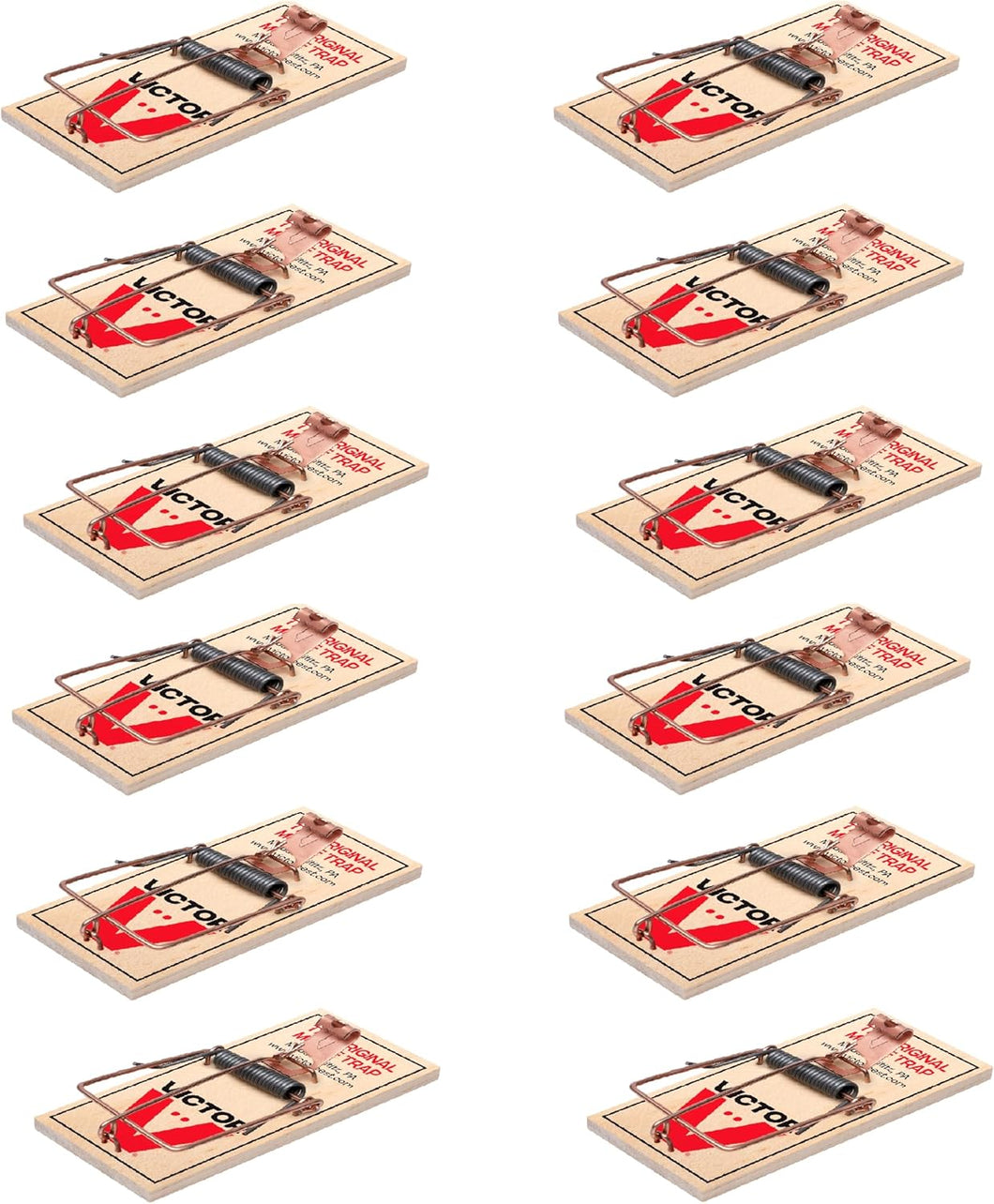 Victor M150-12 Trampa para ratones de madera Q1