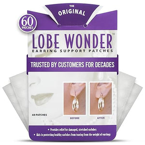 Lobe Wonder - El parche original de soporte para lóbulo de oreja para orejas perforadas  Q1