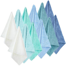 Cargar imagen en el visor de la galería, Syhood 12 piezas de paño de lavado facial de 12 x 12 pulgadas
