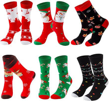 Cargar imagen en el visor de la galería, Calcetines de Navidad divertidos para mujeres
