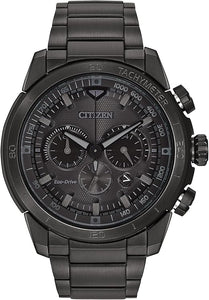 Citizen Eco-Drive CA4184 A21 Hombre, 81E Ecosphere – Reloj de acero inoxidable