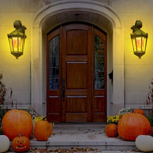 Decoraciones de Halloween Bombillas de luz de llama LED mejoradas
