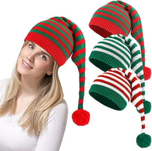 Cargar imagen en el visor de la galería, 3 PCS Sombreros de Papá Noel tejidos
