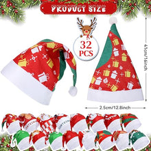 Cargar imagen en el visor de la galería, 32 piezas Sombrero de Navidad
