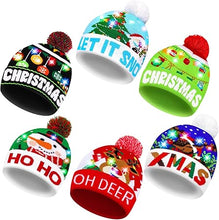 Cargar imagen en el visor de la galería, MGparty 4 Pack Sombreros de Navidad
