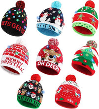 Cargar imagen en el visor de la galería, Gorro de Navidad con luces Blowata
