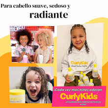 Cargar imagen en el visor de la galería, CurlyKids Acondicionador desenredante para el cabello para niños, cabello

