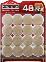 Cargar imagen en el visor de la galería, Protectores de Suelo Premium de Fieltro para Patas de Sillas para Suelos de Madera
