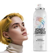 Cargar imagen en el visor de la galería, Spray de color temporal para el cabello, lavable, antiadherente, Halloween | Blanco plateado | 150ml.
