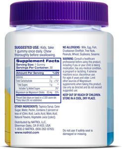 Natrol Gomitas de citrato de magnesio para niños