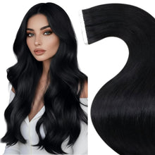 Cargar imagen en el visor de la galería, LaaVoo - Extensiones de cabello humano con cinta adhesiva
