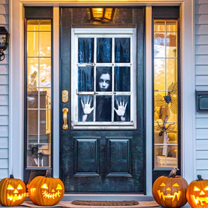 Decoraciones de ventana de Halloween 31.5x47.2" Cubierta de pared