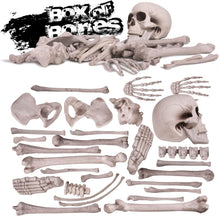 Cargar imagen en el visor de la galería, Huesos de decoración de esqueleto de Halloween de canguro 30 piezas a granel
