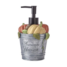 Cargar imagen en el visor de la galería, SKL Home Dispensador de jabón de cubo de cosecha de otoño para baño/cocina y regalo, Multi
