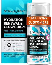 Cargar imagen en el visor de la galería, SimplyVital Collagen, Retinol &amp; Hialurónico Serum
