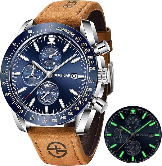 Relojes deportivos analógicos de cuarzo para hombre, a21 cronógrafo clásico, elegante, reloj de pulsera 30M impermeable 1.772 in