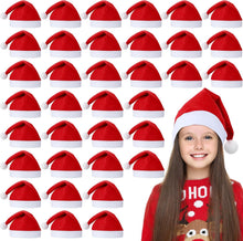 Cargar imagen en el visor de la galería, Sombreros de Papá Noel de Navidad de 48
