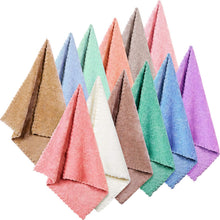 Cargar imagen en el visor de la galería, Syhood 12 piezas de paño de lavado facial de 12 x 12 pulgadas
