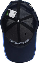 Cargar imagen en el visor de la galería, BOSS Gorra blanca/negra con logotipo técnico de piqué para hombre  Ln23
