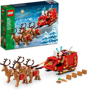 Juego exclusivo Lego Holiday Santa's ln23Sleigh 40499 Regalos