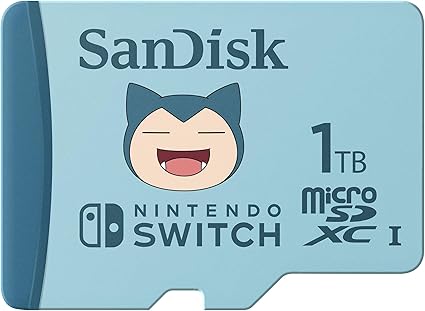 SanDisk Tarjeta microSDXC de 1 TB con licencia para Nintendo A24