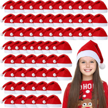 Cargar imagen en el visor de la galería, Sombreros de Papá Noel de Navidad de 48

