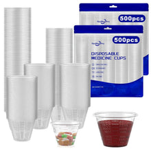 Cargar imagen en el visor de la galería, ReliMedPro Vasos medicinales desechables graduados
