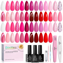 Cargar imagen en el visor de la galería, Beetles - Kit de esmalte de uñas de gel con luz UV –
