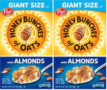 Cargar imagen en el visor de la galería, Cereal de desayuno tostado con miel con racimos de avena y granola
