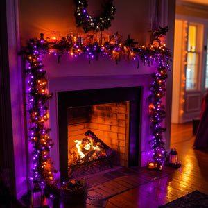 Dazzle Bright Luces de Cadena de Halloween para Exteriores