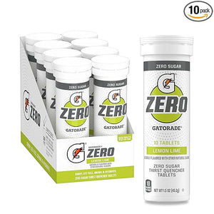 Tabletas Gatorade Zero, sabor lima-limón (paquete de 80) ln25