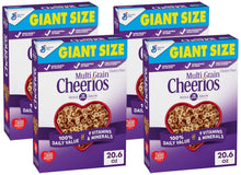 Cargar imagen en el visor de la galería, Cheerios multigrano, cereales para el desayuno saludables para el corazón
