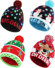 Cargar imagen en el visor de la galería, Gorro de Navidad con luces Blowata
