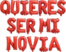 Cargar imagen en el visor de la galería, Decoraciones para letras de papel de aluminio de 16 pulgadas
