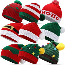 Cargar imagen en el visor de la galería, 9 piezas Sombreros de duende de Navideño
