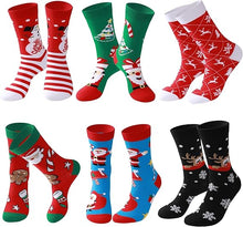 Cargar imagen en el visor de la galería, Calcetines de Navidad divertidos para mujeres
