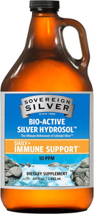 Sovereign Silver Hidrosol de plata Bio-Active para apoyo inmunológico - Líquido de plata coloidal A24