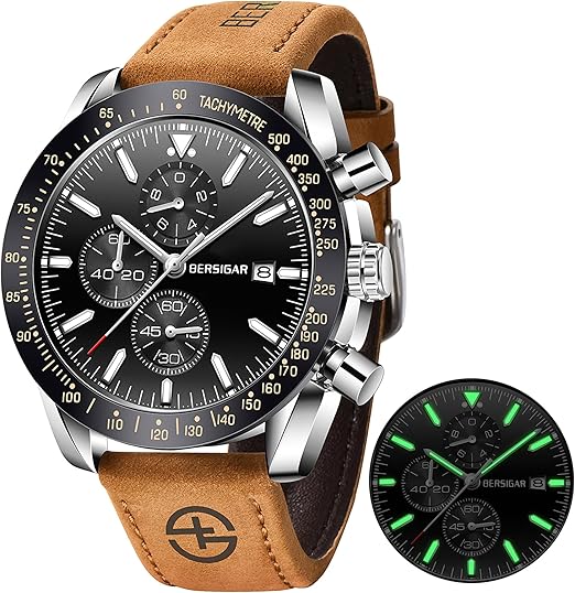 Relojes deportivos analógicos de cuarzo para hombre, a21 cronógrafo clásico, elegante, reloj de pulsera 30M impermeable 1.772 in