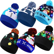 Cargar imagen en el visor de la galería, Vicenpal 6 piezas Sombrero de Navidad
