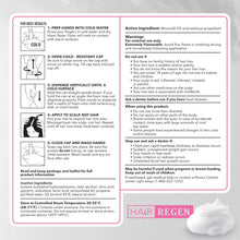 Cargar imagen en el visor de la galería, Hair Regen Minoxidil Espuma para Mujeres 5% - Tratamiento de Crecimiento Capilar para Mujeres - Minoxidil Espumoso Tópico para Mujeres
