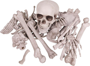 Huesos de decoración de esqueleto de Halloween de canguro 30 piezas a granel