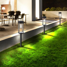 Cargar imagen en el visor de la galería, Paquete de 6 luces solares para caminos al aire libre, 12 horas, impermeables, IP65, luces solares para caminos al aire libre, alimentadas por energía solar...a21  Tamaño:Blanco fresco Color:6Pack
