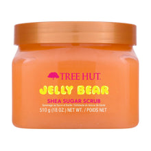 Cargar imagen en el visor de la galería, Tree Hut - Exfoliante corporal con azúcar de karité, sabor algodón de azúcar, 510 gramos
